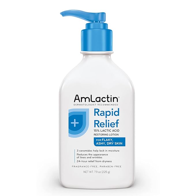 AmLactin Daily Moisturizing Lotion for Dry Skin (7.9 oz) and AmLactin Intensive Healing Body Lotion for Dry Skin (7.9 oz)