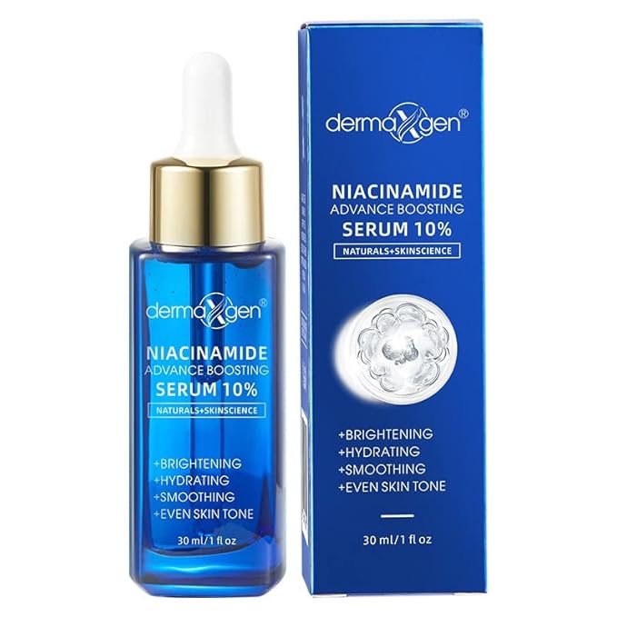 10% Niacinamide Serum for Smooth, Bright & Youthful Skin, Pore Reducer + Uneven Skin Tone Treatment, Treat Dark Spots, Diminishes Acne Prone, Skin Balancing, Restores Elasticity. (1 FL OZ)