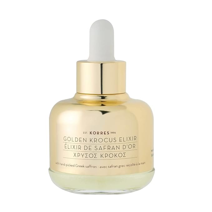 KORRES Golden Krocus Anti-Aging Serum for Women, 1 Fl Oz