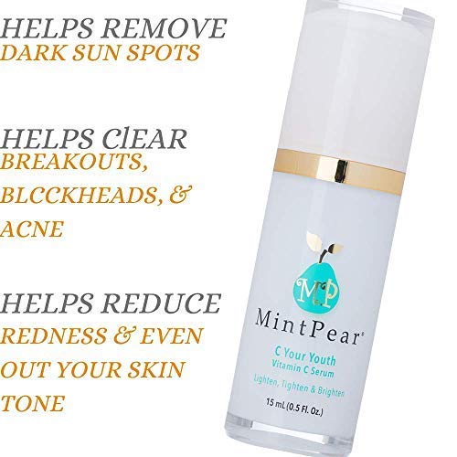 Vitamin C Serum for Face Facial Serum Anti Aging Wrinkle Reducer | Dark Circle, Fine Line & Sun Damage Corrector - Restore & Boost Collagen (15ml) Vitamin E, Essential Amino Acids |Airless PUMP