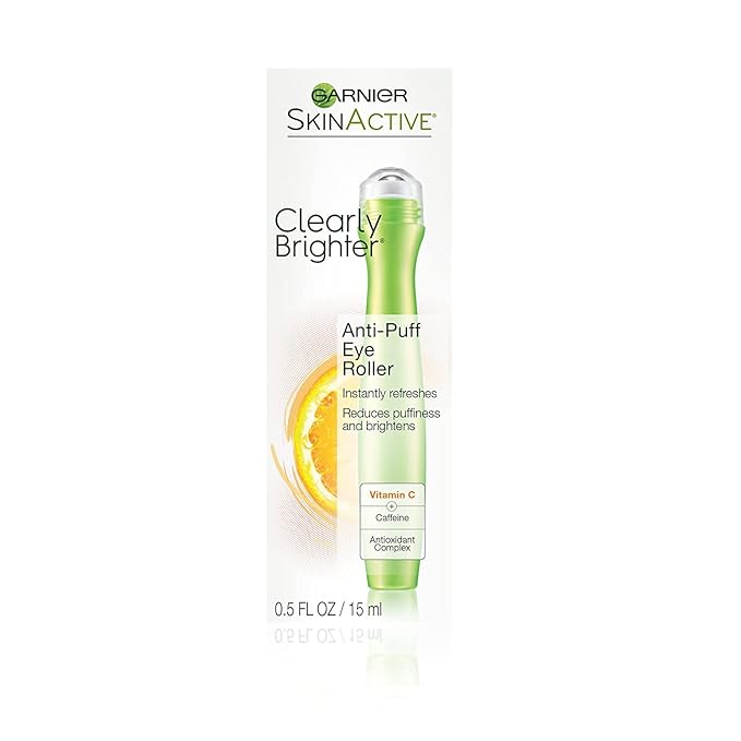 Garnier SkinActive Clearly Brighter Anti-Puff Eye Roller 0.5 oz (Pack of 3)