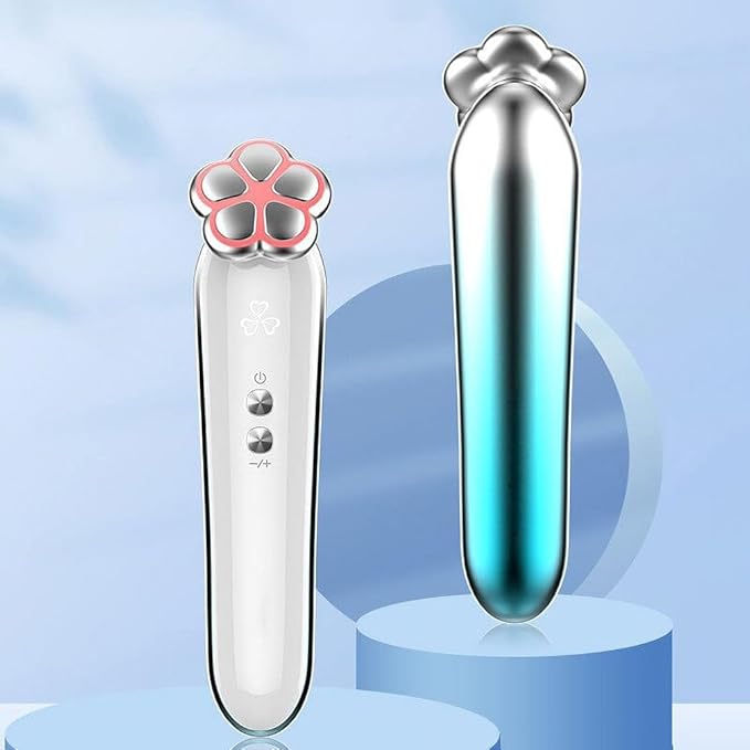 Puffy Eyes Treatment | Eye Puffiness | Eye Bags | Crows Feet | Fine Line Reducing -Under Eye, Plump Lips Wrinkle Repair Tool - Daily Anti-aging Treament - Skin Care(Blue)