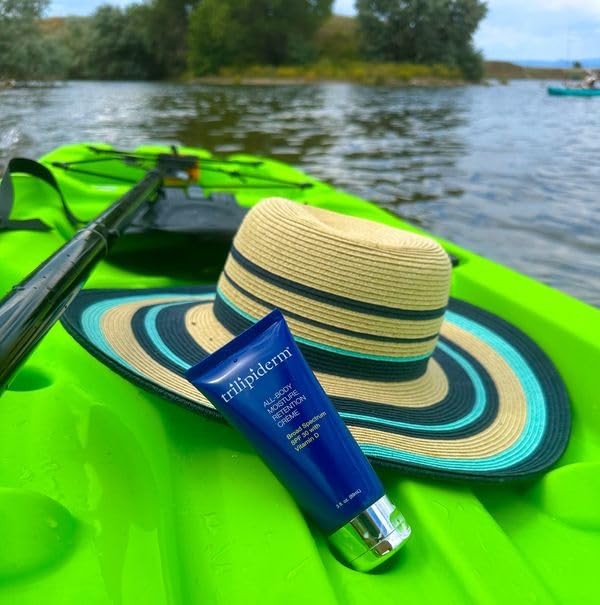 Trilipiderm Weekender Bundle – All-Body Moisture Retention Crème 6-Pack Travel Size – 3x SPF 30 Broad Spectrum Sunscreen 3 oz + 3x Original Formula 3 oz – Hydrating Skincare for All Skin Types