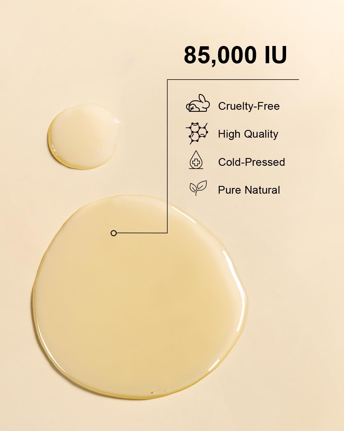 Yoken Vitamin E Oil 16 Fl Oz Organic Vitamin E Oil for Skin 85,000 IU Bulk Vitamine oils for Scars Hair,Face,Nail,Cold Pressed Hexane Free Formula Liquid Perfect Scalp Care Bath and Body oils