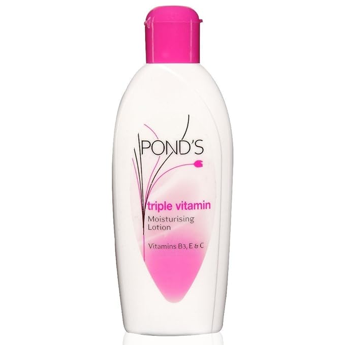 Pond's Triple Vitamin Moisturising Lotion with Vitamins B3, E and C - 100ml
