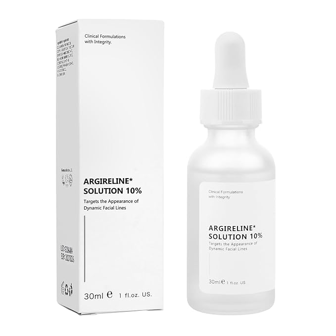 Argireline Serum For Oily Skin, Advanced Anti-Wrinkle Facial Serum For Women, 30 ML/ 2 PCS Moisturizing Argireline 10% Solution For Face, Argireline Peptide.