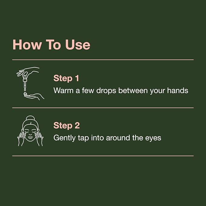 Botanics All Bright Caffeine Eye Serum - 3% Caffeine Awakening Under Eye Serum for Dark Circles and Puffiness - Refresh & Brighten Tired Eyes - Vegan & Cruelty Free (0.84 Fl Oz)