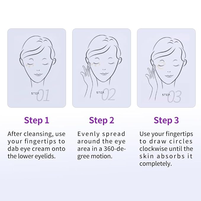 VGO Eye Cream 2% Pro-Xylane Eye Repair Cream for Dark Circles & Puffiness Under Eyes, Pro Xylane + 6D Hyaluronic Acid to Firm Skin, Reduce Wrinkles, Fine Lines, 15g/0.5 Oz