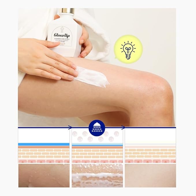 Tone-Up Body Cream (10.58 Oz) - Sensitive Skin Korean Skin Care -Korean Moisturizing Body Cream