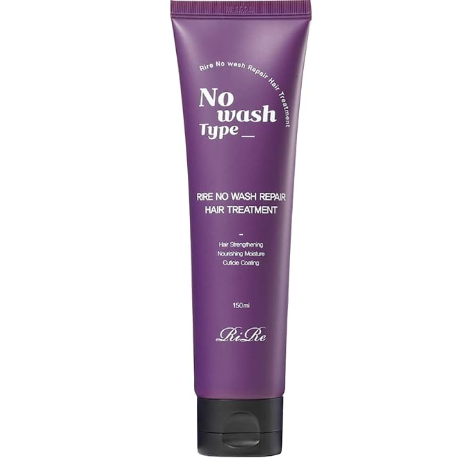 RiRe No Wash Repair Hair Treatment (5.07fl.oz.) Hydrolyzed Collagen, Non-Sticky, Damaged Hair Intensive care