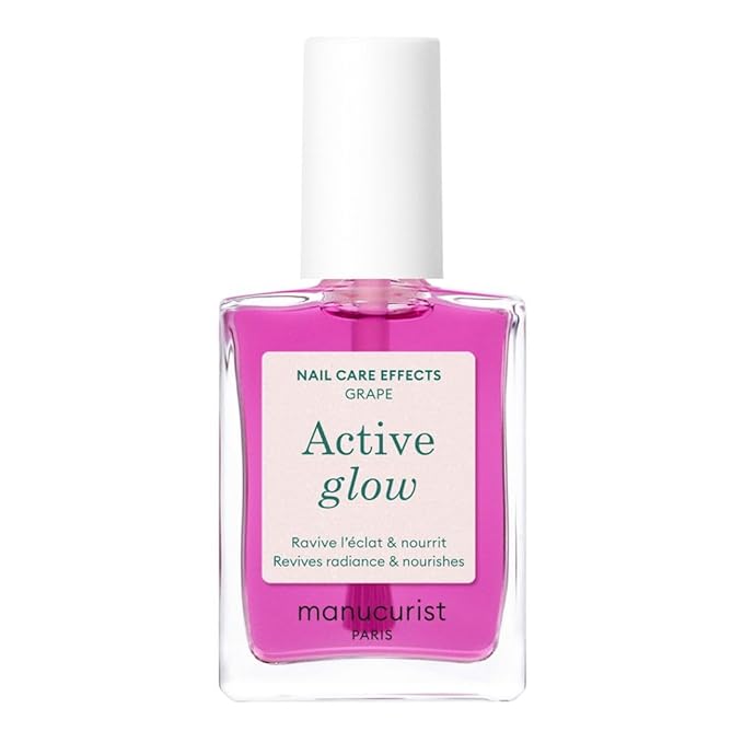 Polish & Care - No Lamp - Vegan & Made in France Ultra-Glowy Lilac Mirror-Like Shine - Nail Concealer & Care - Plant-Based Ingredients