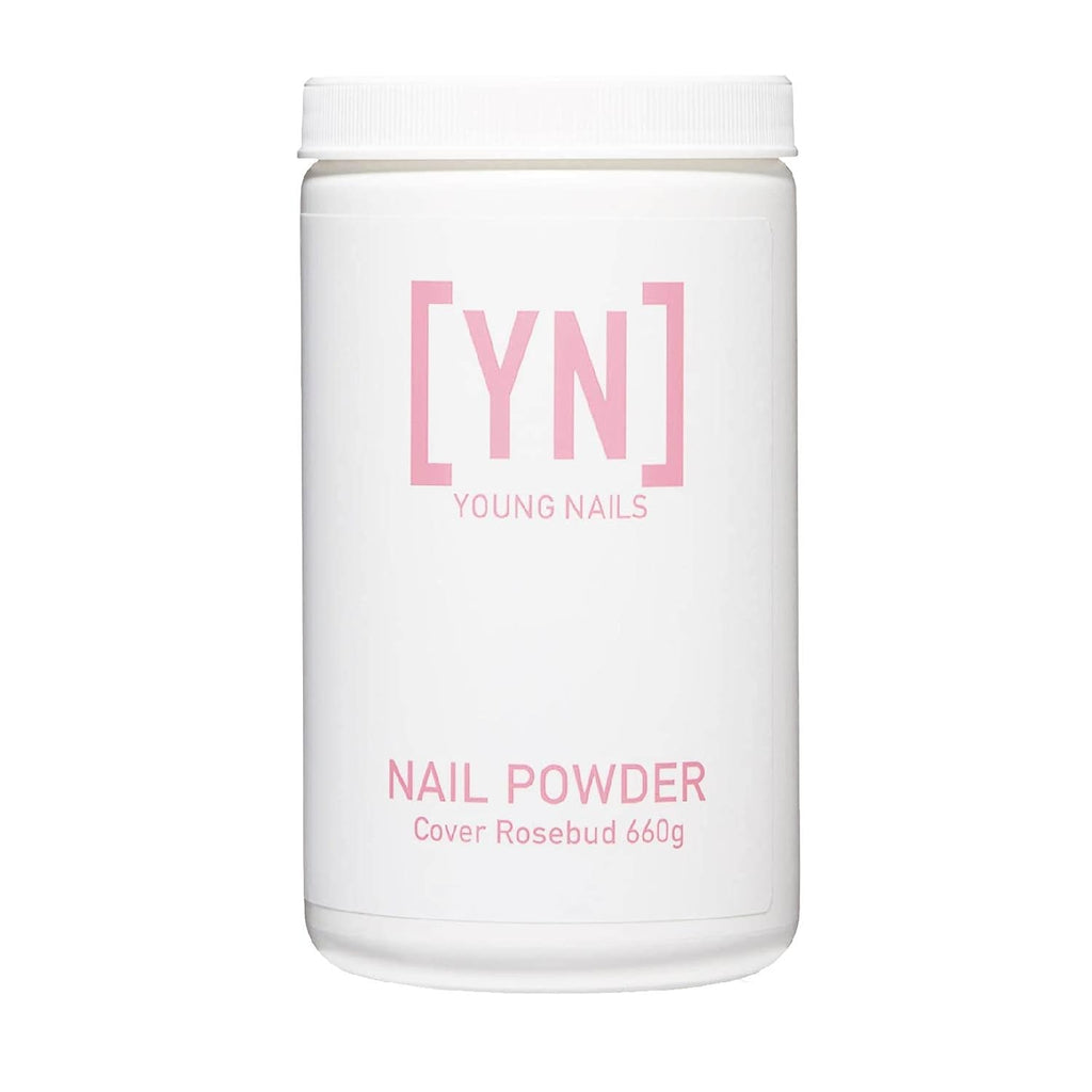 Young Nails Acrylic Powders, Cover - Created for a flawless consistency and superior adhesion - Cover Powder Begins to set in 75 seconds - Available in 45 gram, 85 gram, and 660 gram size options