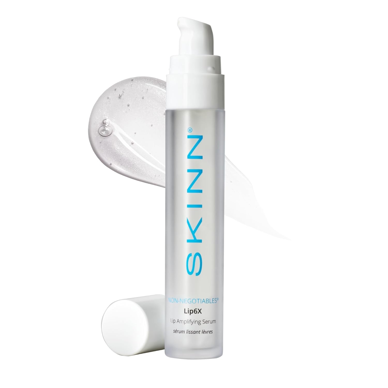 SKINN Lip Amplifying Serum, Lip6X with Peptides - Deep Moisturizing Serum Instantly Plumps, Hydrates & Smooths Lips & Boosts Collagen Production - Lip Care Products for Women