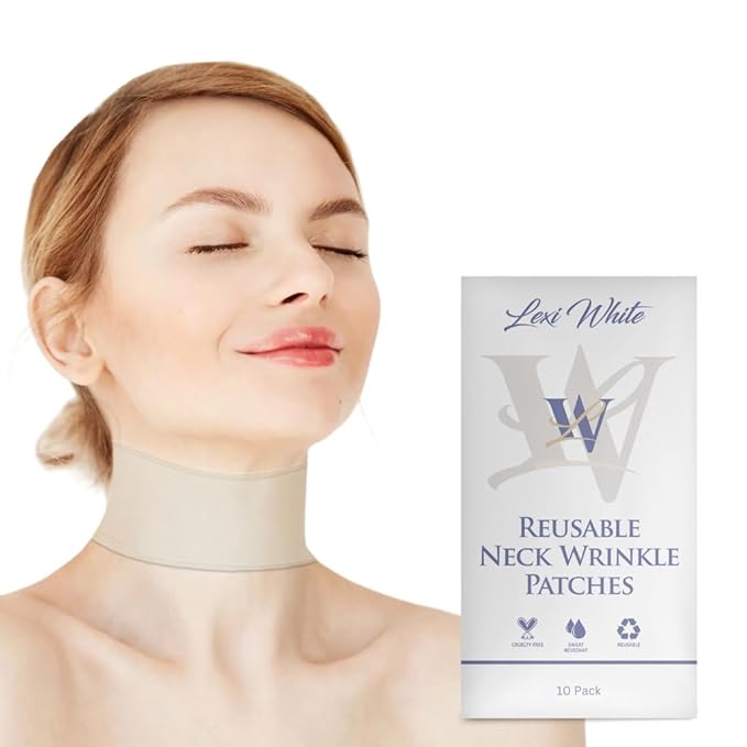 Reusable Neck Wrinkle Patches 10Pcs, Anti Wrinkle Patches, Face Tape for Wrinkles Overnight, Silicone Neck Patches, Silicone Wrinkle Patches for Neck Overnight, Silicone Patches for Wrinkles
