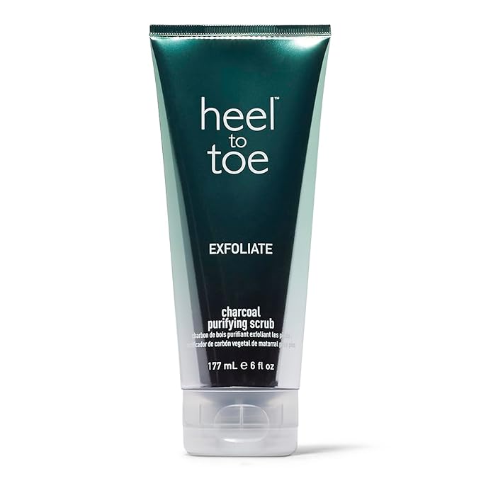 Heel to Toe Charcoal Purifying Scrub