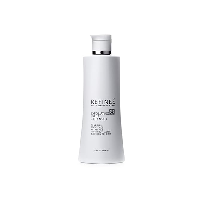 Gentle Exfoliating & Clarifying Face Fruit Cleanser for Oily and Acne Prone Skin 1oz