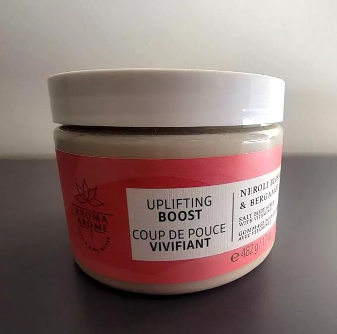 NEROLI BLOSSOM & BERGAMOT Salt Body Scrub by Bath Bod Works, Full Size, 17 oz/482 g, Pack of 1