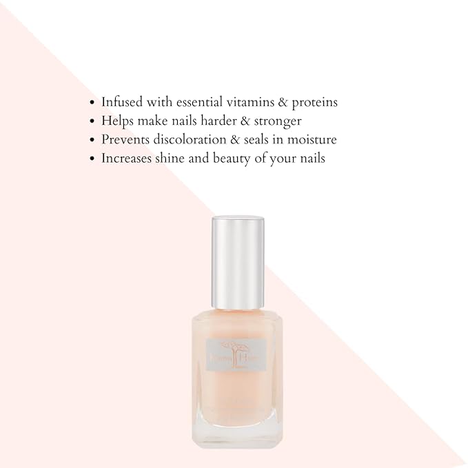 Karma Naturals Deep Nutrition Nail Strengthener – Ridge Filler, Nail Hardener & Growth Booster for Thin or Damaged Nails (0.43 FL oz)