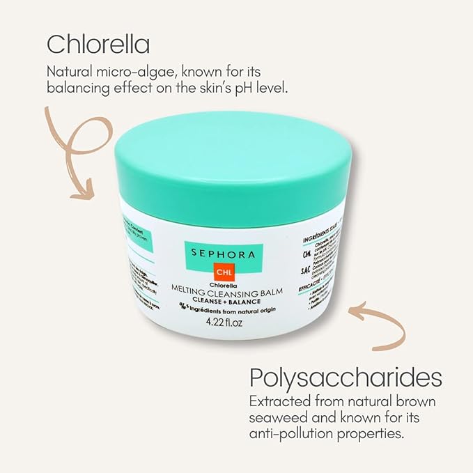SEPHORA COLLECTION Chlorella Melting Cleansing Balm 4.22 oz
