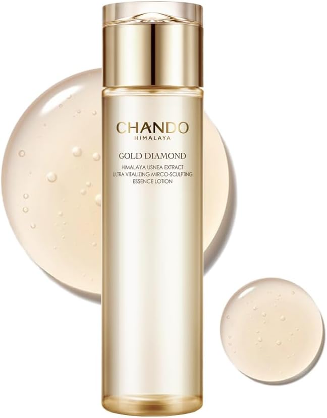 Gold Diamond Tightening Toner Serum 200ml/6.76oz, Power Repairing Toner, Anti Aging, Plump Skin