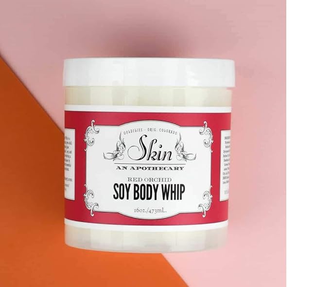 Soy Body Whip, 16 ounce, Red Orchid