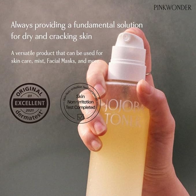 Beginner Edition Skincare Set | USDA Organic Jojoba Oil | Hydrating & Soothing Routine | Travel Essentials for Women | Korean Skincare Gift