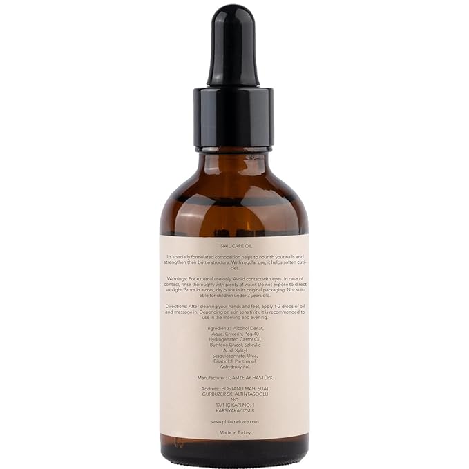 Philomel Nail Care Oil - Nail Hardener Extra Strong and Growth, Nail Strengthener and Growth