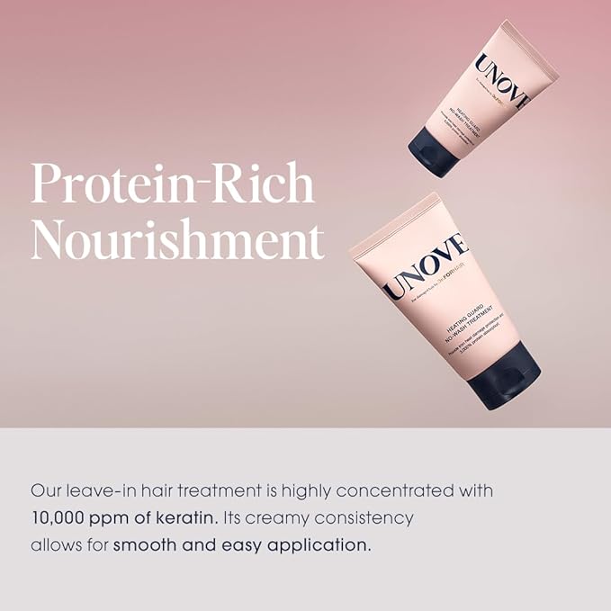 Heating Guard No-wash Leave In Hair Treatment 147ml/4.97fl.oz | Leave-in Conditioner For Dry Damaged Hair | Heat Protectant & Frizz Control