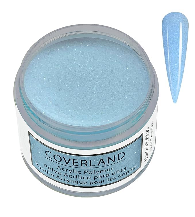 Tones Coverland Acrylic Nail Powder "Icy Pop" - Limited Edition Acrylic Powder for Nail Design, Sculpting, and Masking Nail Bed Imperfections - (1.5 Oz)