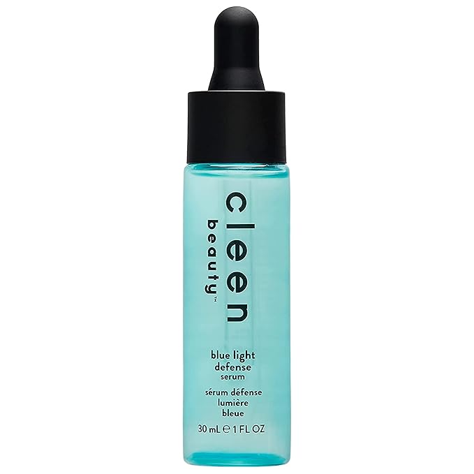 Cleen Beauty Blue Light Defense Serum | Facial Serum with Blue Light Protection Complex | Face Serum for Women | Serum for Face - Paraben Free | Skincare Products for Face | Hydrating Serum | 1 Fl Oz
