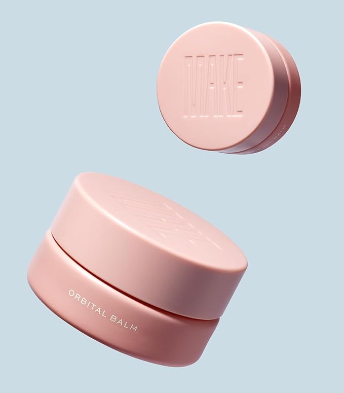 MAKE Beauty Orbital Balm - Hydrating Under Eye Cream for Dark Circles, Puffiness and Wrinkles. Illuminating Formula, Firming Eye Moisturizer Treatment with Anti-Aging Effect