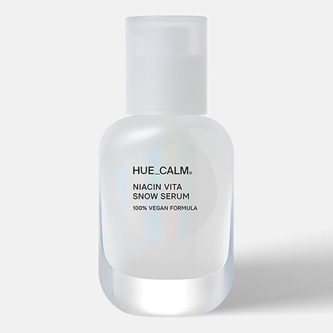 Niacin Vita Snow Serum, Korean Skincare for Brightening, Hydration, Oil Control, 3% Niacinamide, Vitamin C Serum & Ceramide, Dark Spot Corrector, Hyperpigmentation Treatment, Gentle Daily Use