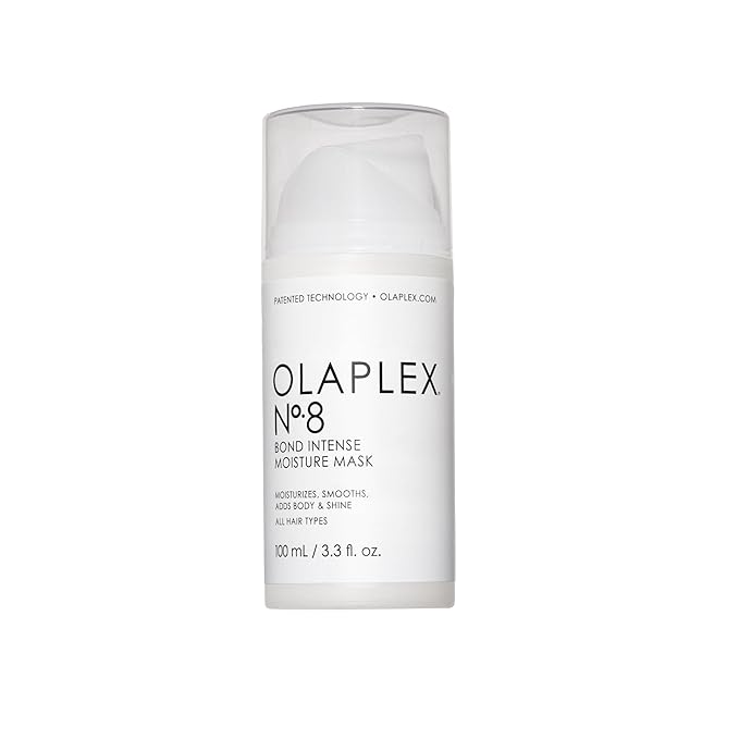 Olaplex No. 8 Bond Intense Moisture Hair Mask, Adds Smoothness & Nourishes for Visibily Healthy Hair, For All Hair Types & Treats Damaged Hair, 3.3 fl oz