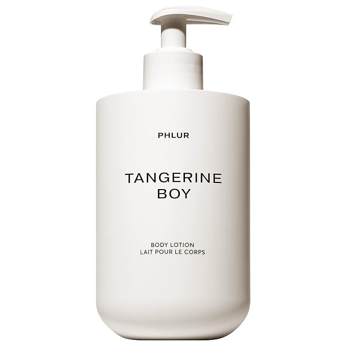 PHLUR Tangerine Boy Body Lotion - Moisturizes & Replenishes Dry Skin - Spicy Citrus Body Lotion for Women & Men with Lemon, Ginger, Tangerine, Jasmine & Black Pepper (16 Fl Oz)