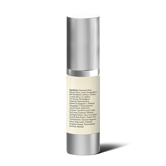 Bacchus Men Vitamin C Eye Gel, Reduce Dark Circles, Spots and Eye Puffiness - Anti Aging Treatment Nourishes, Revitalizes, Soothes, and Refreshes the Look of Your Eye Area | Made in USA | 0.5 oz