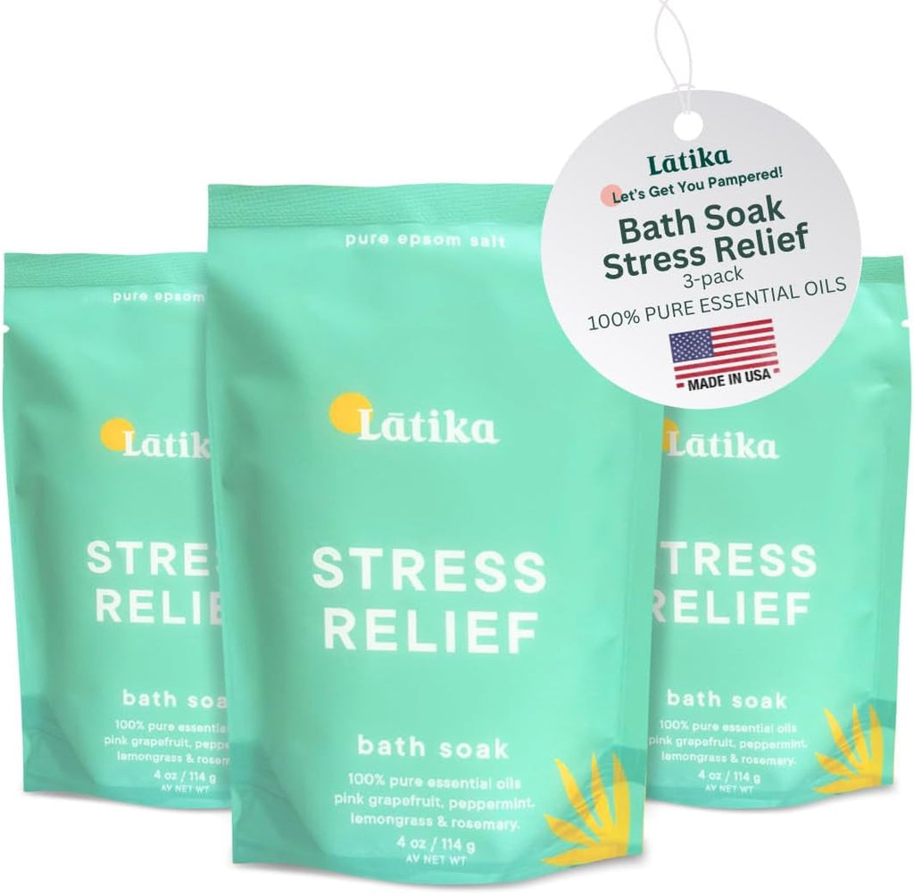 Stress-Relief Epsom Salt Bath Soak