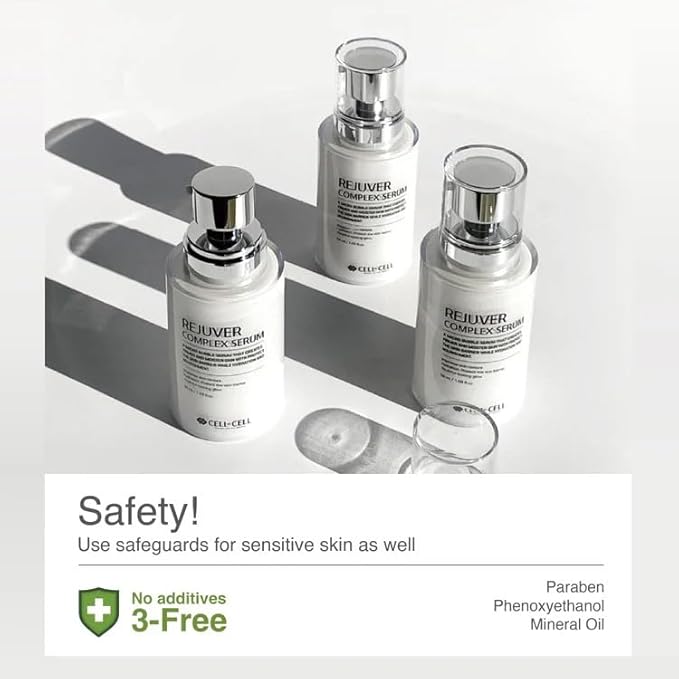 Rejuver Complex Serum | Micro-Bubble Formula Delivers Deep Nourishment Filled with Plant-Based Ingredients & Complex Peptides for your Skin to Feel More Youthful & Healthy | 50ml