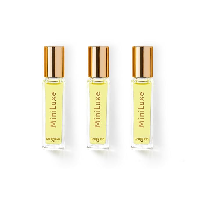 Nourishing Cuticle Oil Rollerball Trio | Clean, Vegan, Cruelty-Free Nail Care (Pack of 3, 0.33 fl oz | 10 ml)
