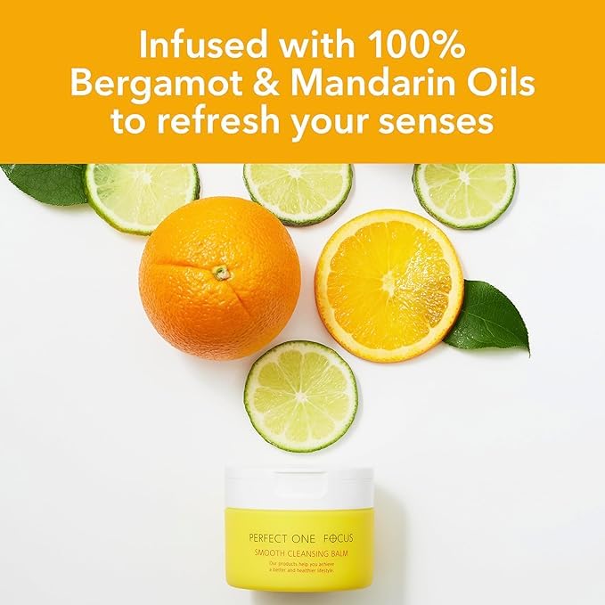 Smooth Cleansing Balm - Highly Rated Makeup Remover & Face Wash on Amazon Japan with Premium Moisturizing Ingredients from Around the World, 2.64oz (75g)