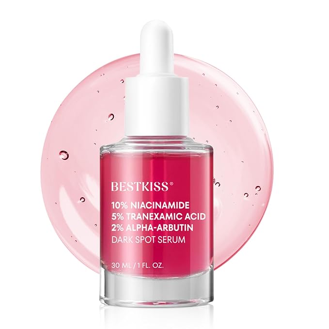 Dark Spot Remover for Face: 10% Niacinamide + 5% Tranexamic Acid + 2% Alpha-Arbutin Face Serum with Ceramides Hyaluronic Acid Centella Asiatica - Vegan Paraben Fragrance Cruelty Free 30mL