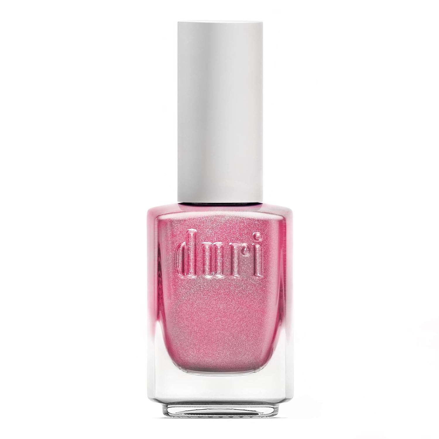 duri Nail Polish, 768 Shimmer Reef, Rouge Pink Metallic Shimmer, Full Coverage, Shiny Finish, Fast Drying, Lasting, 0.45 Fl Oz