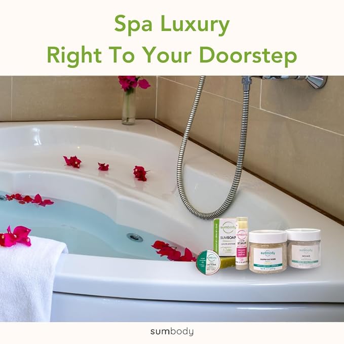 Self Care Gifts for Women & Men - (6pcs) Aromatherapy Body Care Set and Skin Care Box, Hydrating At Home Spa Gift Baskets, Ideal for Relaxation, Pampering, & Daily Rejuvenation, Made in USA