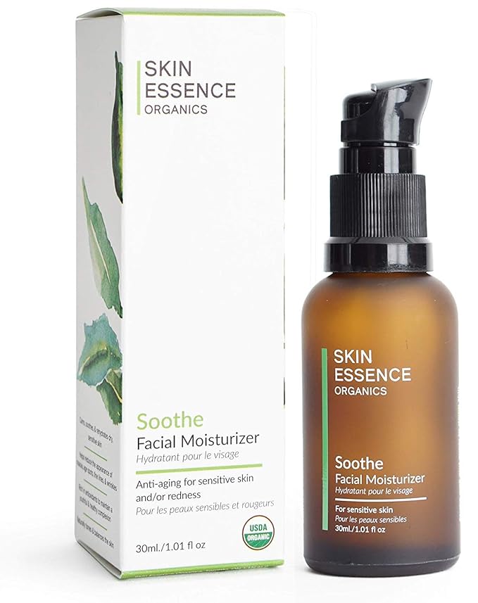 Skin Essence Organics Facial Moisturizer Serum - Soothe
