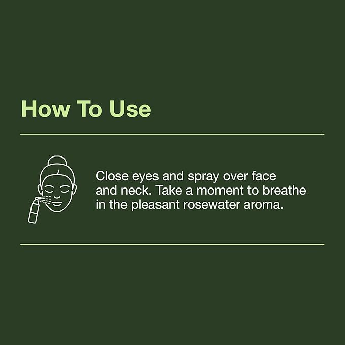 Botanics Hydrating Face Mist - Revitalizing Rose Water Spray for Face - Helps Skin Feel Smooth & Moisturized - Made with 98% Organic Ingredients - Vegan & Cruelty-Free Skin Care Spray (5 Fl Oz)