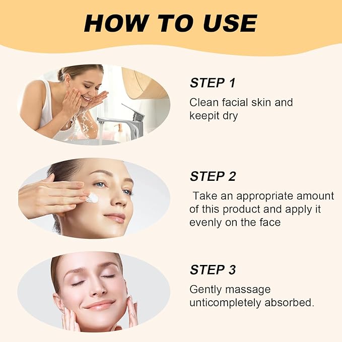 Niacinamide Vitamin C Black Tube Skin Cream, Niacinamide Vitamin C Face Cream, Multifunctional Smooth Hydrating Makeup Cream, Vitamin C Plain Face Cream (1pcs)