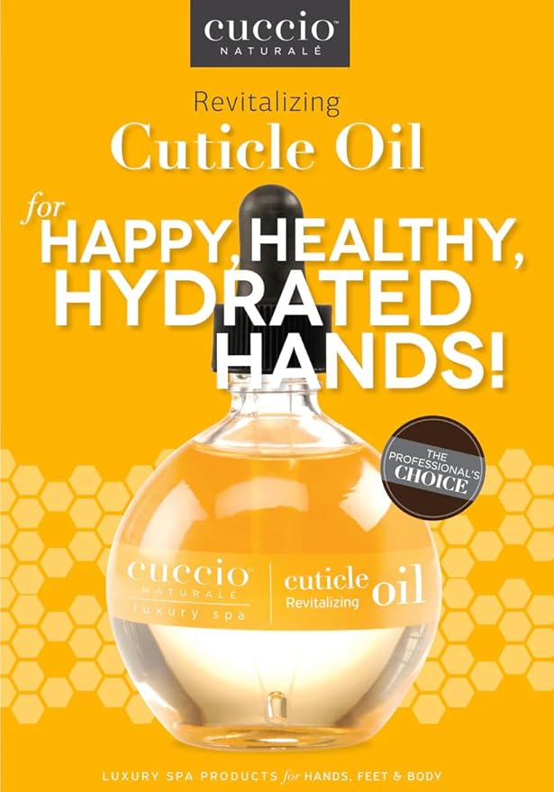 Cuccio Naturale Revitalizing- Hydrating Oil For Repaired Cuticles Overnight - Remedy For Damaged Skin And Thin Nails - Paraben /Cruelty-Free Formula - Milk And Honey - 2.5 Oz