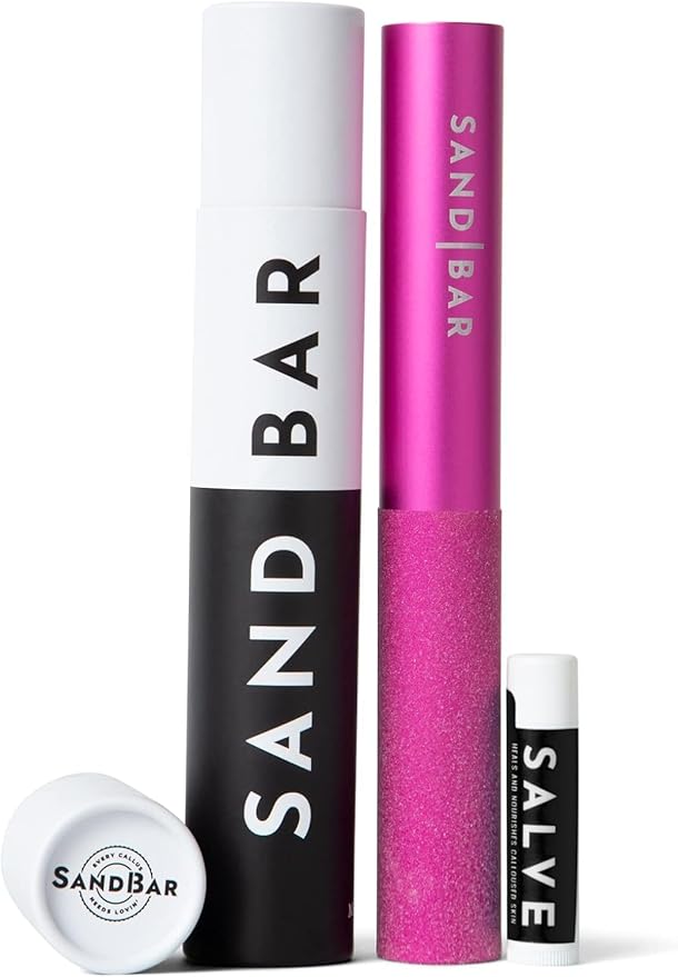 SandBar Original Callus File - Callus Remover for Hands and Fingers - Don't Remove Hard Skin with Shavers Or Pumice Stones - Maintain Your Grip - for Gym Enthusiasts, Climbers, Gymnasts & WOD Junkies