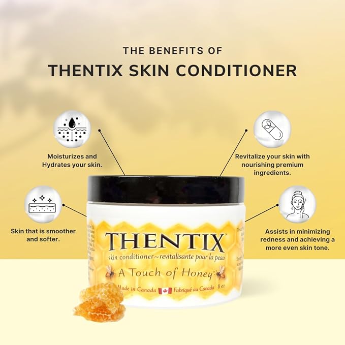 Skin Conditioner, 8oz - Non-Greasy, Unscented Moisturizer for Sensitive Skin, Nourishes Face, Body & Hands