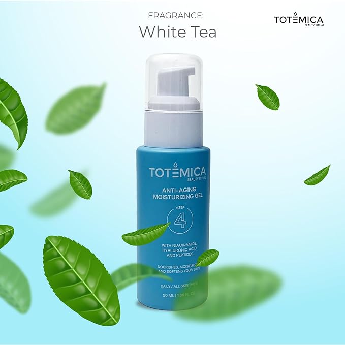 Face Moisturizer with Niacinamide, Hyaluronic Acid, and Peptides, Wrinkle Filler Anti Aging Serum, Firming Moisturizer for All Skin Types - Vegan, Cruelty-Free (1.69 Fl Oz)