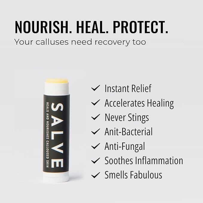 SandBar Callus Remover File for Hands - Durable Aluminum Tool for Callus Care and Dead Skin Removal - Includes Nourishing Salve - Ideal for Athletes, Climbers, and Gym Enthusiasts